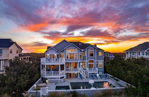 Pine Island House | Celestial Seasuns | Oceanfront | Private Pool, Hot Tub | Corolla
