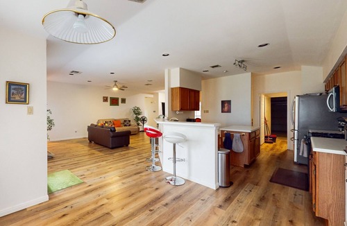 Brushy Creek House | Centrally located house with patio, central AC, & washer/dryer