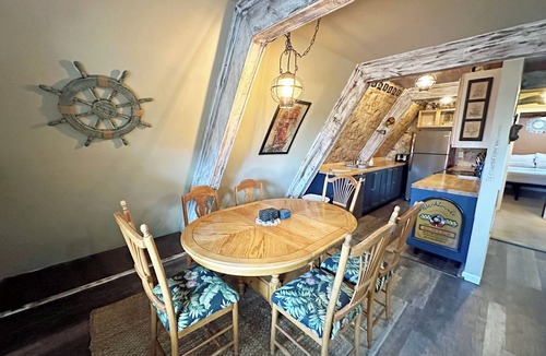Colington Harbour House | CH307- Ahoy there! The Pirate House-2 Bd, Canalfront, A-frame tranquility!