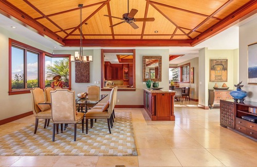 Kamuela House | Champion Ridge Home: Luxe w/Private Pool,Spa,AC & Ocean/Mountain View