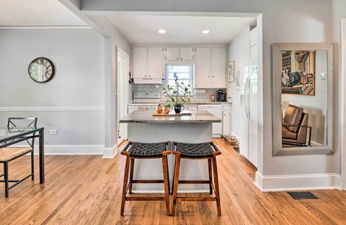 Wesley Heights House | Charlotte Home w/ Patio & Fire Pit: 2 Mi to Dtwn!