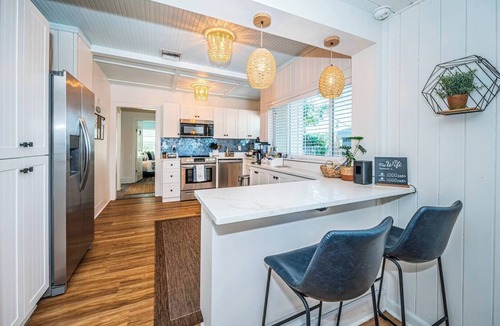 Dunedin Cottage | Charming 3-bedroom/2-bath Cottage with Hot Tub Downtown Dunedin