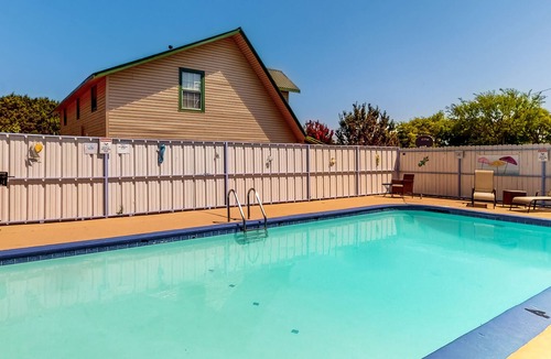 Laguna Park House | Charming dog-friendly apartment with patio, W/D, & shared pool, hot tub