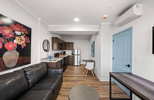 Conway Apartment | Charming Downtown Loft with City Views