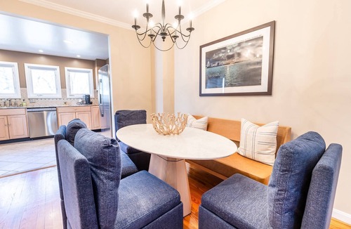 Eastport House | Charming Eastport Home with Modern Comforts & Parking Dog-Friendly & Steps to Shops with Backyard