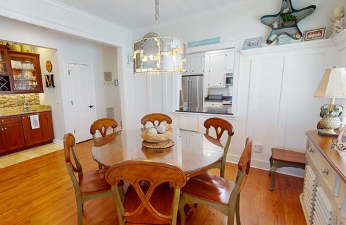 Ocean Point House | Charming house with ocean views and two decks; within a gated community