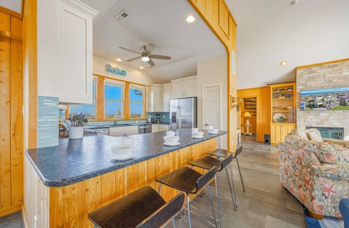 Salvo House | Cheerio - Oceanfront Escape with Private Pool, Elevator, Hot Tub, & Game Room