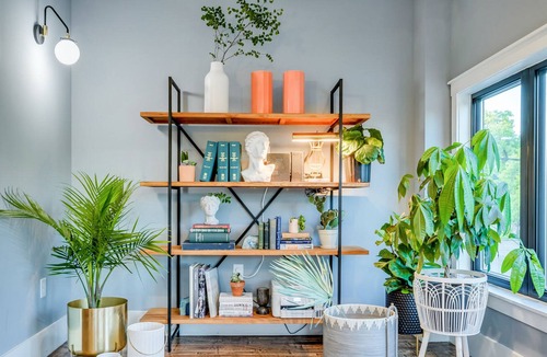 West End House | Chic Colorful Studio with Free WiFi & Partial AC - Walkable Downtown Location
