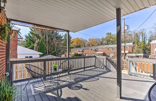 Beechfield House | Chic Townhome w/Deck: 6 Mi to Dtwn Baltimore