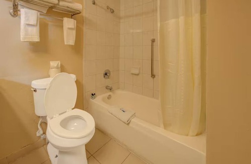 Duncanville Hotel | Clean and Simple Room with King Bed Perfect for Exploring Downtown Dallas