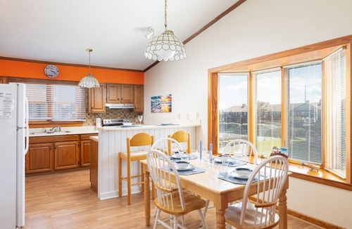 Kitty Hawk Villa | Coastal Beach Townhome | Steps to Beach | Pool, Bikes & More