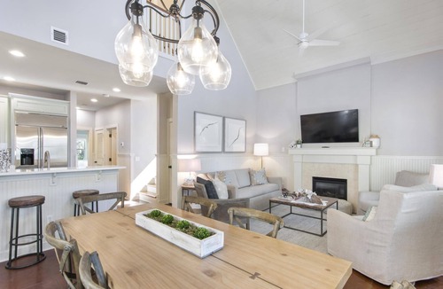 WaterSound Beach House | Coastal Cottage with Golf Cart and Bikes