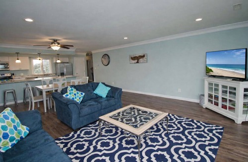 Indian Beach Condo | Colony By The Sea 101, Oceanside Condo in Salter Path, NC!