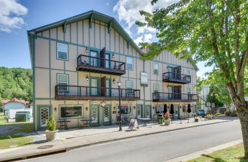 Helen House | Condo Steps to Bavarian Village & River in Helen