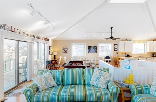 Whalehead Beach House | Corolla home with private saltwater pool, hot tub & decks - short walk to beach