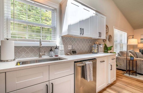 Terrell House | Cottage on the Cove | Fire pit | Game Room| Sleeps 8