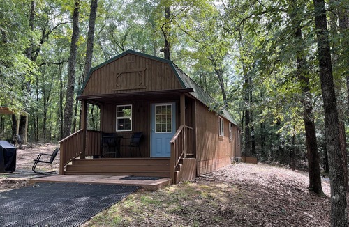 Fort Valley Cottage | Cozy 1-Bedroom Cabin w/Lofts in the Woods