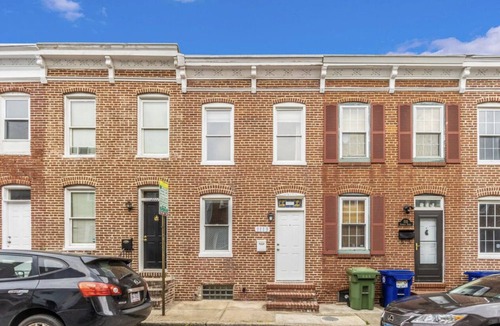 Downtown Baltimore House | Cozy 2BR Retreat with Free Parking & Prime Location