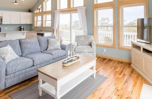 Carova Beach House | Cozy 4-bedroom house with private pool, hot tub located in 4x4 section