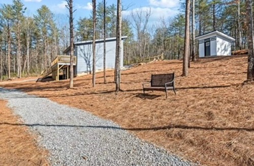 Lake Lure Cabin | Cozy Upscale 2 BR Cabin w/ 4-Person Hot Tub, Close to Lake Lure, Chimney Rock
