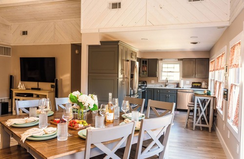 Lake Shore House | Cozy Waterfront Retreat w/Dock, Hot Tub, Fire Pit, Game Room, Pet Friendly