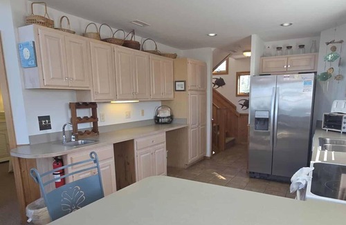 Ocracoke Villa | CV9A: Waterfront One-Bedroom Villa with Loft and Sun deck.
