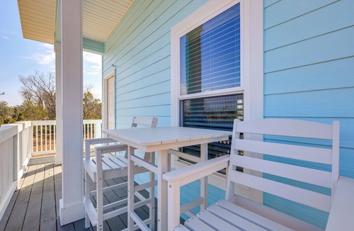 Steinhatchee House | Deck & Steinhatchee River Views: Family Getaway
