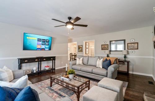 Cartersville House | Decked Out Getaway, Pine MTN Trail, Pet Friendly