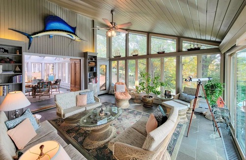 Irvington House | Deep Water Dock & Private Beach! Irvington Home
