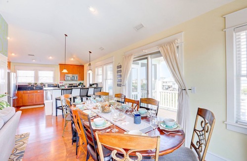 Avon House | Dog-friendly beach home with private pool, hot tub, AC, pool table & game room