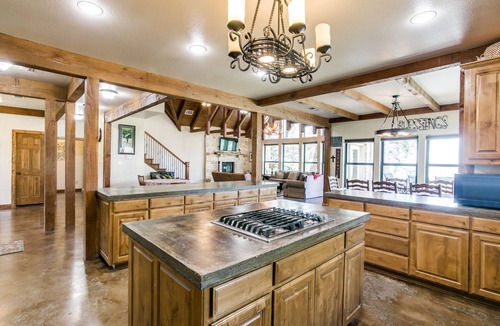 Whitney House | Dog-friendly home with Lake Whitney views, fireplace, deck & AC - near boat ramp