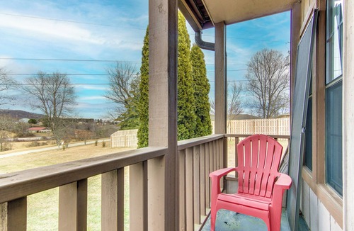 Mills River House | Dog-Friendly Mills River Townhome: Fire Pit, Yard!