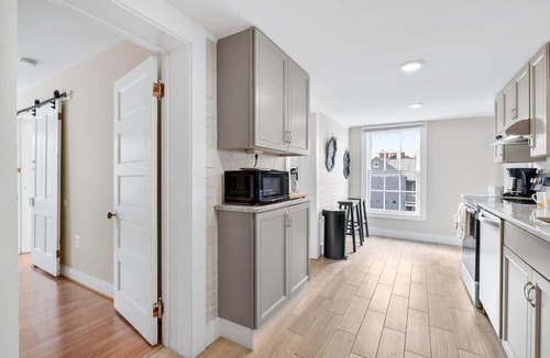 Frederick Apartment | Downtown Condo-Rooftop Deck| Parking| Dogs Welcome