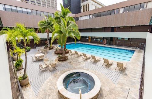 Downtown Honolulu Apartment | Downtown Honolulu Skyview - 1Bed&Den- Free Parking