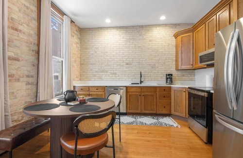 Elk Rapids Apartment | Downtown View - River Street Lofts | Lake Michigan