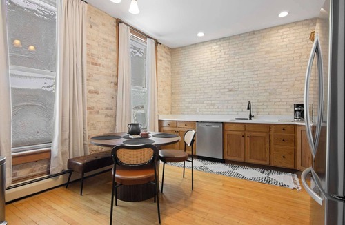 Elk Rapids Apartment | Downtown View - River Street Lofts | Lake Michigan