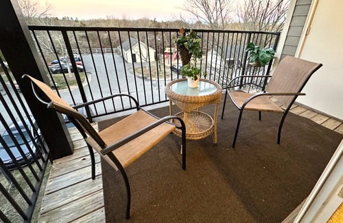 Greensboro Apartment | Elegant 3BR w/Balcony Near Target & Dining
