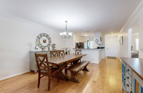 Folly Beach Condo | Elegant riverfront condo with access to private W/D, central AC, and pool access
