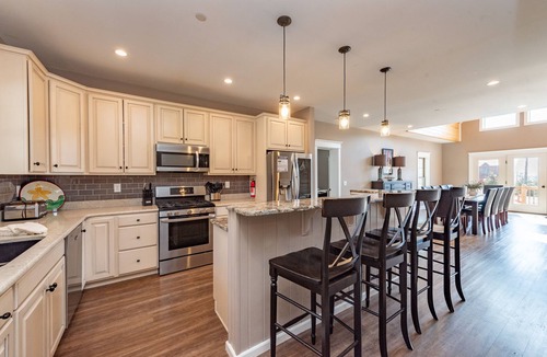McHenry House | Elevated Dog Friendly Escape w/Hot Tub & Fire Pit