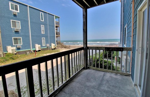 Sneads Ferry House | Enjoy oceanfront views in this cute 2-bedroom condo at North Topsail Beach