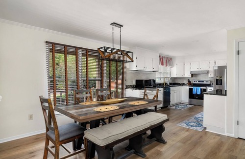 West Union House | Entire lakefront home, with two story dock and hot tub!