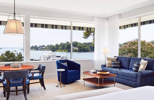 Irvington Hotel | Escape to a Suite w/Calming Views– Perfect for Quiet Mornings & Relaxing Stays
