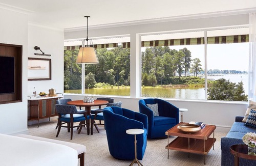 Irvington Hotel | Escape to a Suite w/Calming Views– Perfect for Quiet Mornings & Relaxing Stays