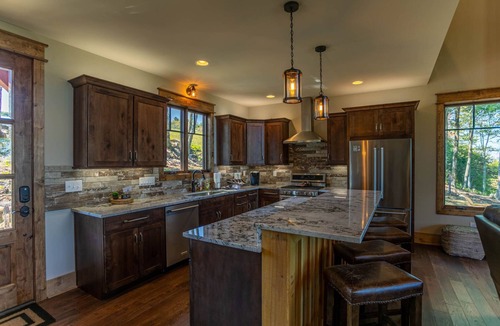 Elk Park House | Evergreen at Eagles Nest - Stunning views, hot tub, firepit