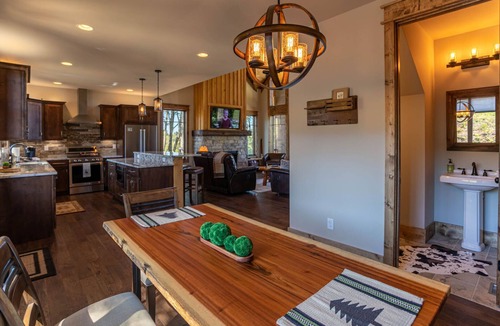Elk Park House | Evergreen at Eagles Nest - Stunning views, hot tub, firepit
