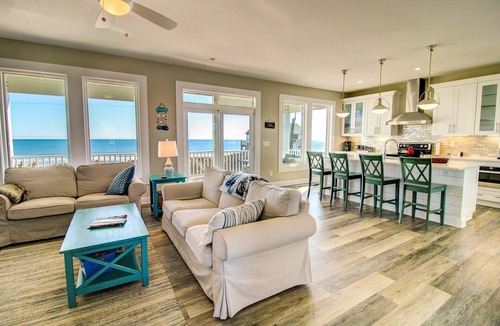 Ocean City Beach House | Experience un-obstructed ocean views in this spacious 4-bedroom home, Big Blue, perfect for families