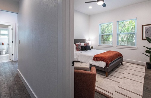 North University House | Exquisite Home w/ Private Porch Fenced Yard