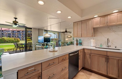 Honokowai Apartment | Fall Sale - Ground Floor- Just Renovated, AC & 20 steps to the Ocean