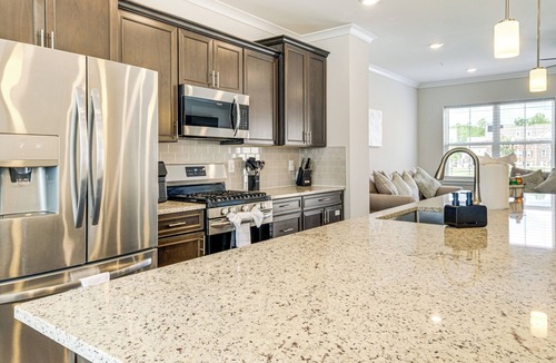 Waldorf House | Fenced Yard: Spacious Southern Maryland Townhome!