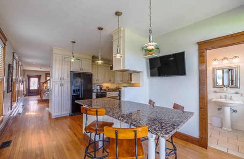 Cape Charles House | Fins Up Townhouse, Park Views & Close to Beach